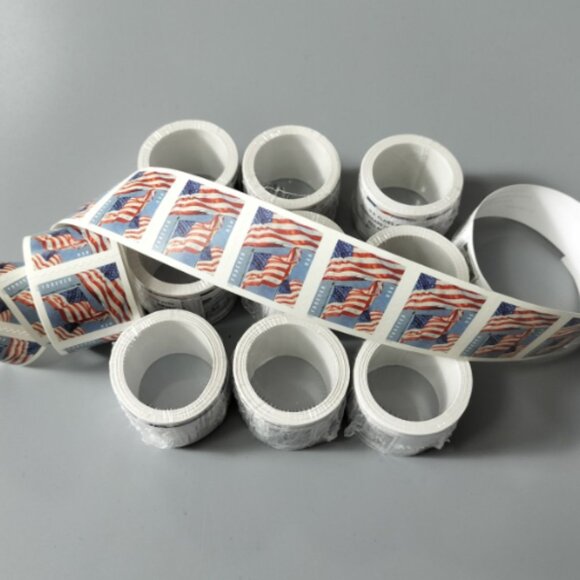 1000 usps forever stamps of 2018 Mail U.S.A. Flag Postage - Picture 1 of 2